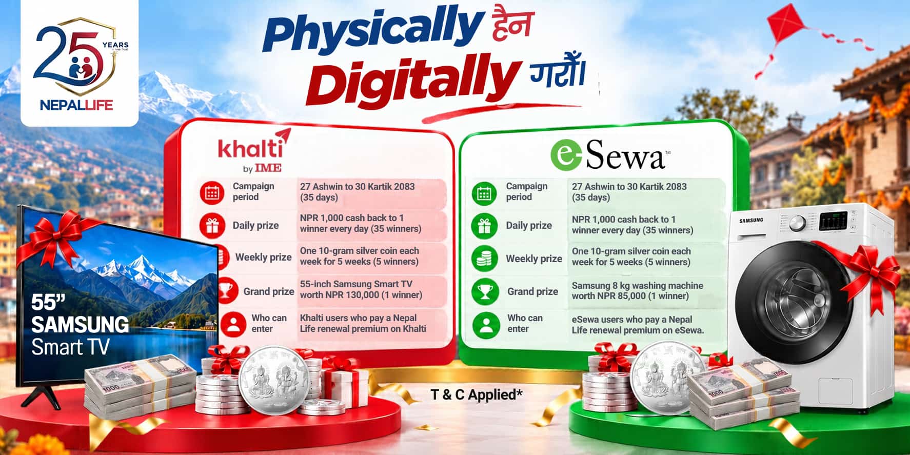 Nepal Life Festival Renewal Campaign 2083